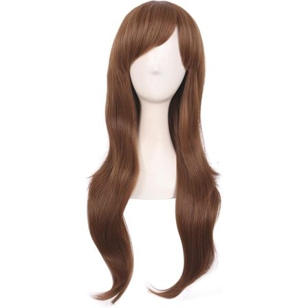 70cm/ 28 tum Lång Lockig Dam Curl Anime Kostym Peruker
