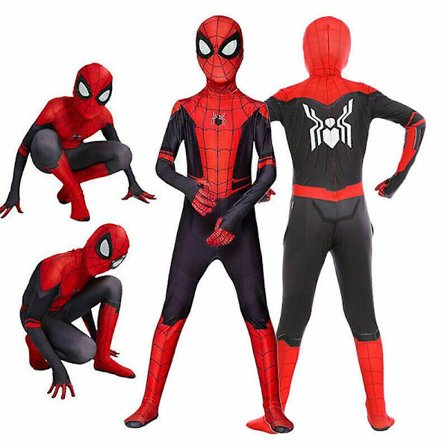 Spider-man: Far From Home Spiderman Zentai Cosplay-asu H