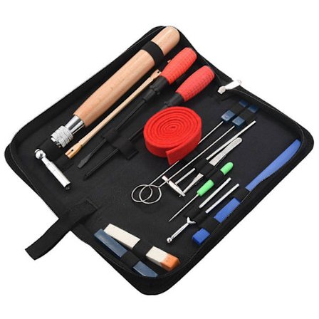 Profesjonelt pianostemmesett Stemmeverktøy Sett Pianostemmeverktøy Trehåndtak Fast Stemmenøkkel Wi