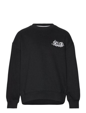 The New Tnron Os Sweatshirt - Black - 122/128