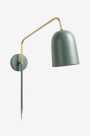 Kave Home - Vegglampe Audrie - Grønn - Vegglamper - Fra Homeroom