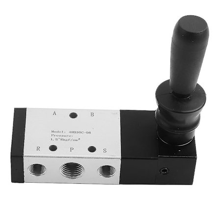 Pneumatisk manuel styreventil 5 port 3 position håndtagventil