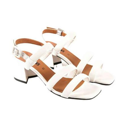 Carmens Flat Schoenen , Wit , Dames , Maat: 36 EU