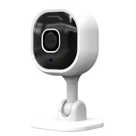 Smart Baby Monitor, Wi-Fi Videokamera med Delad Skärm för Multikameravy, Tvåvägsljud för Sömlös Kommunikation och Mörkerseende för Säkerhet