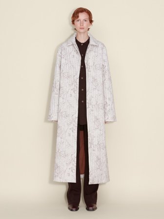 Holzweiler Loma Quilt Coat - Ecru Mix - Women's - M
