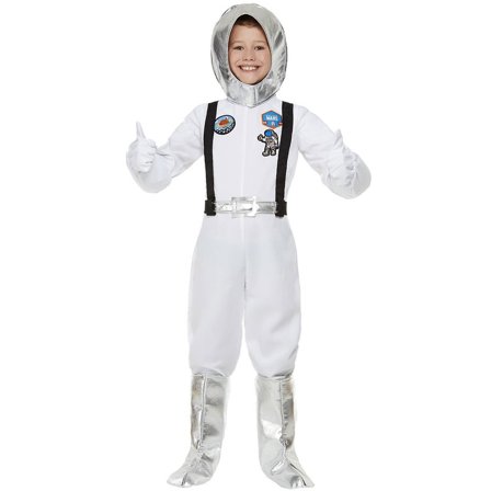 Astronautti Valkoinen Naamiaisasu Lapsille