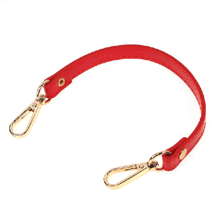 28cm Käsilaukkuhihna Nahkakahva Kukkarohihna Käsilaukut Belt Str Red