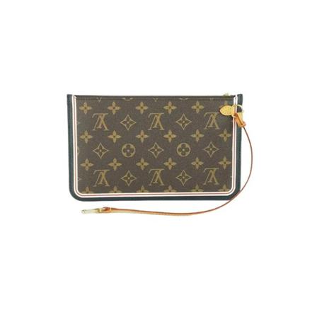 Louis Vuitton Vintage Pre-owned Leather louis-vuitton-Tass , Bruin , Dames , Maat: ONE Size Vintage Tassen