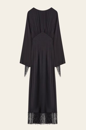 Malina - Heidi midi dress - XS - Black