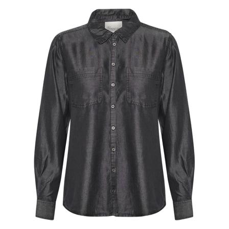 My Essential Wardrobe Shirt grå, Dam, Dam, Storlek: XS