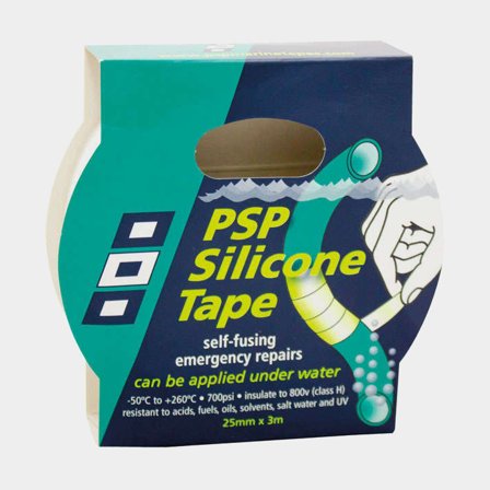Siliconentape PSP Silicone Tape, 25 mm x 3 meter, wit