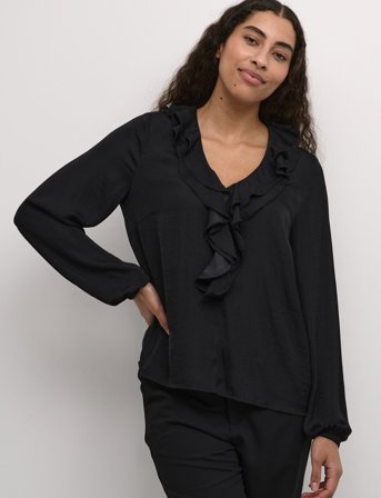 Kaffe Kacassie Blouse - Black - 34