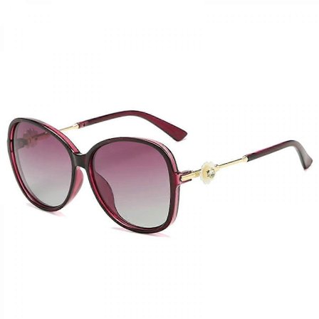Dame Firkantet Katteøje Hybrid Sommerfugl Mode Solbriller