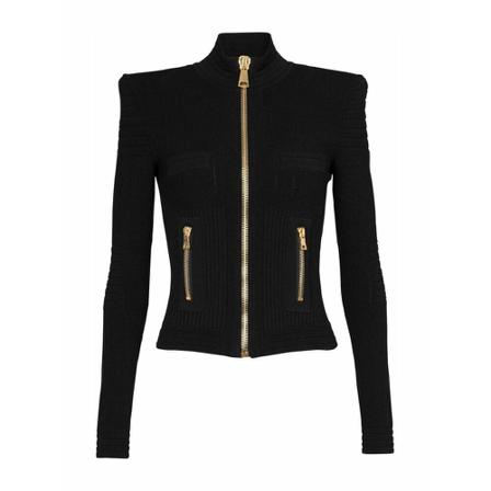 Balmain Light Jakke Sort, Dame