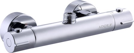 Adora Exigo UP 150 Termostaattisekoitin 150 c/c, kromi, 1/2" & 3/4", Kylpyhuone
