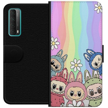 Kompatibelt Lommeboketui til Huawei Huawei P smart 2021 Regnbage