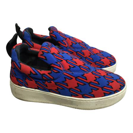 Celine Vintage Pre-owned Baskets , Blauw , Dames , Maat: 36 EU Vintage Schoenen