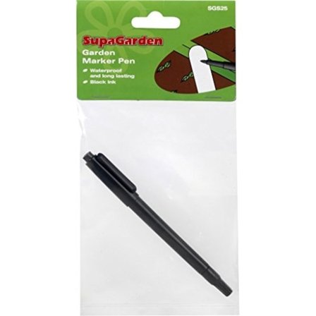 Ambassador Garden Marker Pen One Size Black