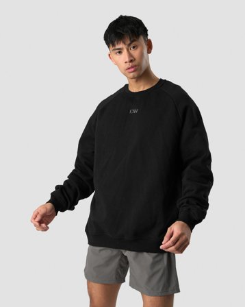 Essential Crewneck Loose Fit Black Men