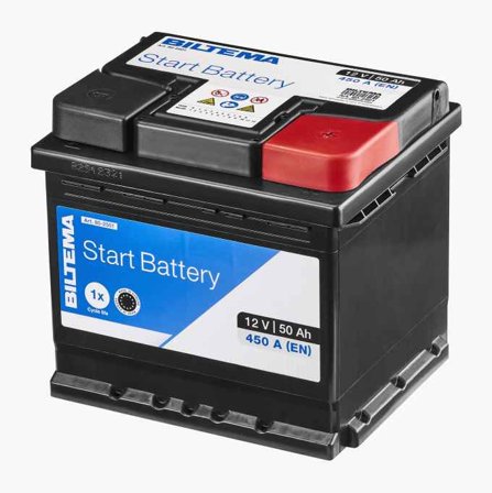 Biltema - Startbatteri 12 V 50 Ah