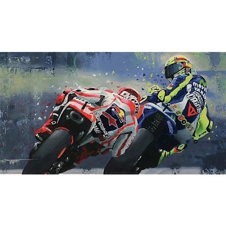 Moderni moottoripyörä palapeli 1000/500/300 palaa Racing Star -julisteet Aikuisten lelut Dekompressiopeli lahja, Aikuiset Lapset Lapsi Aikuinen 