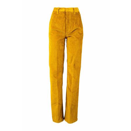 Dondup, Tapered Trousers Geel, Dames, Maat:W25