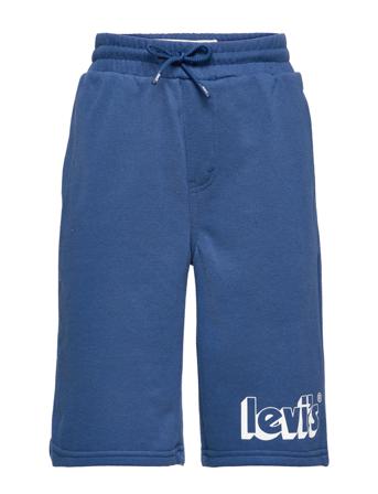 Lvb Graphic Jogger Shorts Shorts Sweat Shorts Blå Levi's