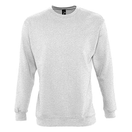 Sols Herr Supreme Plain Cotton Rich Sweatshirt Xl Ash