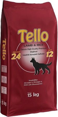 Tello Lamb & Rice 15 kg