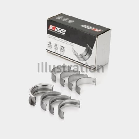 Ramlagersats, underdimension (0.1"), för Chevrolet V6 200"