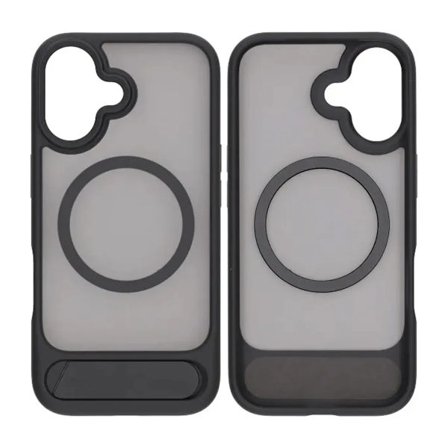 Rvelon Mobilskal med Stativ för iPhone 17 - Svart