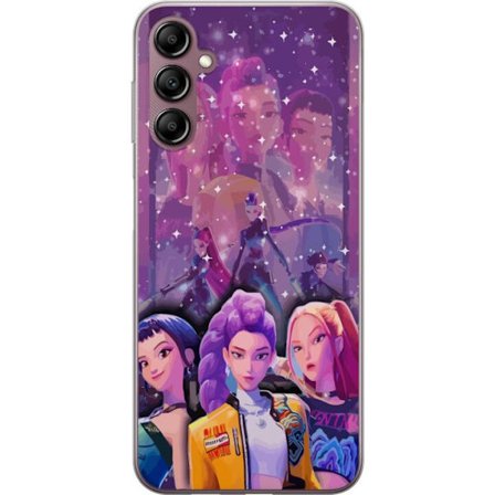 Yhteensopiva Puhelinkuori Samsung Galaxy A14 5G Kpop Demon Metsästäjät Zoey Mira Aya Etulinjan Tähdet Yhdistynyt Taikuus