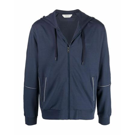 Z Zegna Zip-throughs Blå, Herre Trøjer