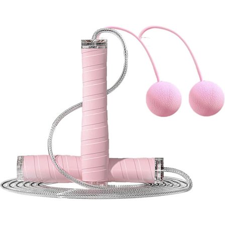 Hoppetau for trening Hoppende tau med kulelager Flokefritt tau Hoppende tau uten tau Hy