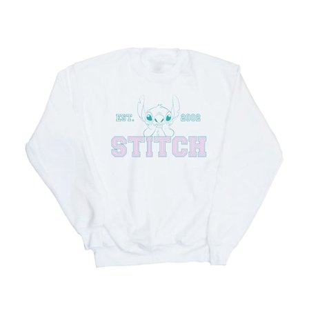 Disney Girls Lilo And Stitch Collegial Pastel Sweatshirt 3-4 Ye