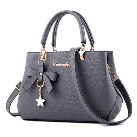 CDQ Damehåndtaske Tote Skuldertaske Læder Crossbody-taske