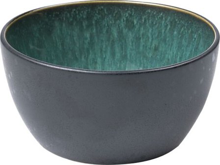 BITZ SKÅL SORT/GRØNN 14CM