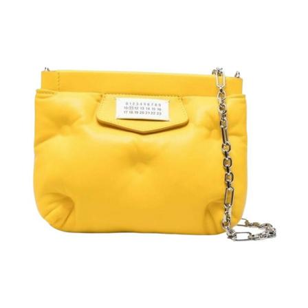 Maison Margiela, Glam BAG Geel, Dames, Maat:ONE Size