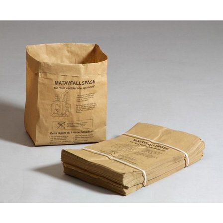 SAN SAC Matavfallspåse papper 9L 80/fp - Lyreco - Städ och hygien - Påsar och säckar - Matavfallspåsar