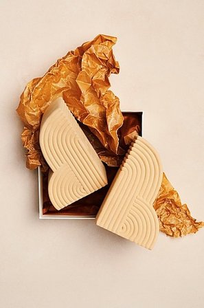 Jotex - Buchstütze Aprikos - VELVET - Kaufe Deko-Accessoires bei Jotex