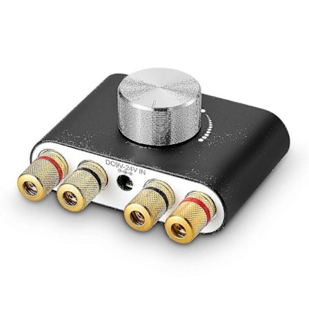 Bluetooth 5.0 Stereo Ljudförstärkare Mottagare 2-kanals Klass D Mini Hi-fi Amp [DB]