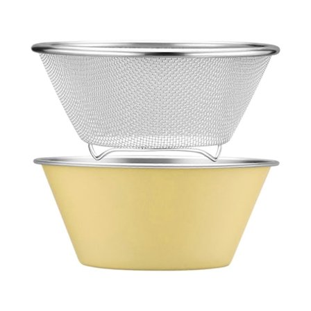 Kökssil Durkslag Skål Ris Sil Pasta Sil Matsil för