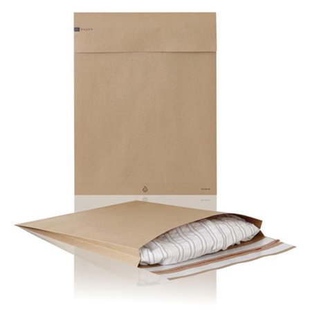 BONG E-handelspåse 400x500x100+100mm 100/fp - Lyreco - Emballage och lagerutrustning - Kuvert och postemballage - E-handelspåsar