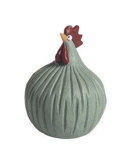 Pynt Høne Retro Grøn