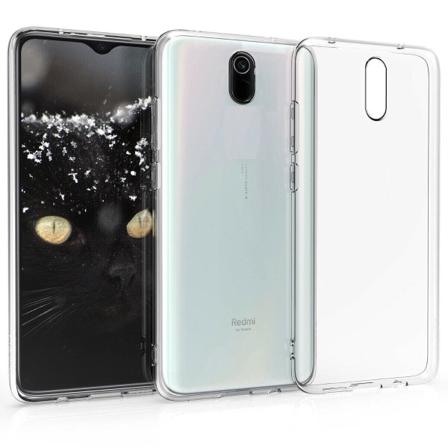 Xiaomi Redmi 8A - Transparent 1,8 mm Slim Skal Black