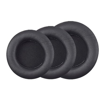 Pyöreät korvatyynyt, yhteensopiva kuulokkeiden kanssa, 50mm - 110mm saatavilla