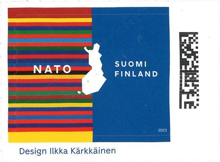 Finland - Finland i NATO - Postfrisk frimærke