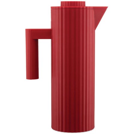 Alessi Plissé termokande 1 liter, rød | KitchenOne