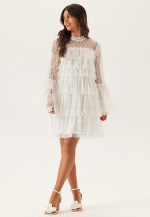 BUBBLEROOM Frill Lace Dress Klær