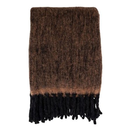 Brun pläd 130 x 170 cm